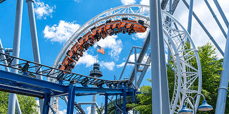 Rollercoaster at Hersheypark