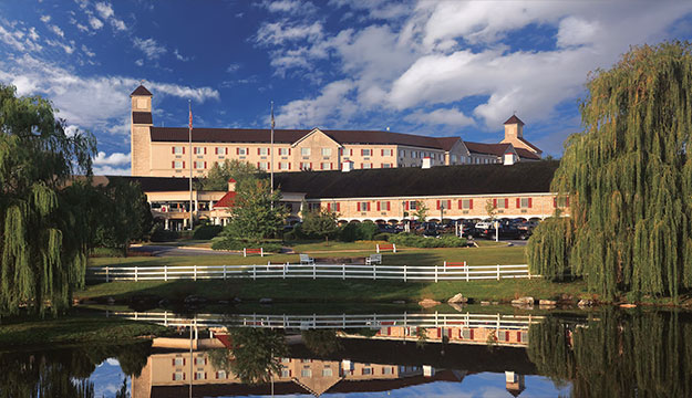 Exterior of Hershey Lodge