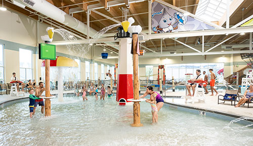 Kids at Hershey Lodge Waterworks