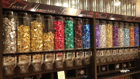 assortment of Hershey's Chocolates